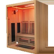 Beta Wellness SRA200-A 3-4 Person Infrared Sauna photo 7