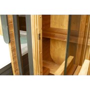 Oval 2 Person Outdoor Sauna photo 6