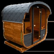 Cube 2m Outdoor Sauna photo 1