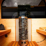 Cube 2m Outdoor Sauna photo 3