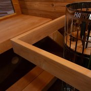 Mirrored 160cm Outdoor Sauna photo 5