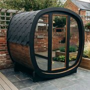 Mirrored 200cm Outdoor Sauna photo 7