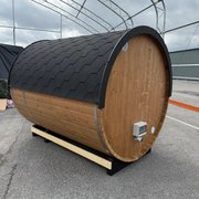 Deluxe Barrel 2.5m Outdoor Sauna photo 7