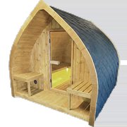 Leaf Electric Outdoor Sauna photo 4