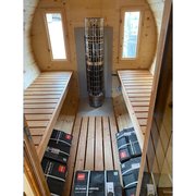 Barrel 4m Outdoor Sauna photo 2