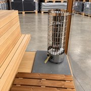 Square Glass Outdoor Sauna photo 4