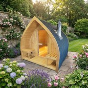 Leaf Wood Fired Outdoor Sauna photo 1