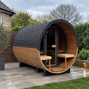 Deluxe Barrel 3m Outdoor Sauna photo 1
