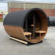Deluxe Barrel 3m Outdoor Sauna photo 9