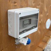 Deluxe Barrel 4m Outdoor Sauna photo 2