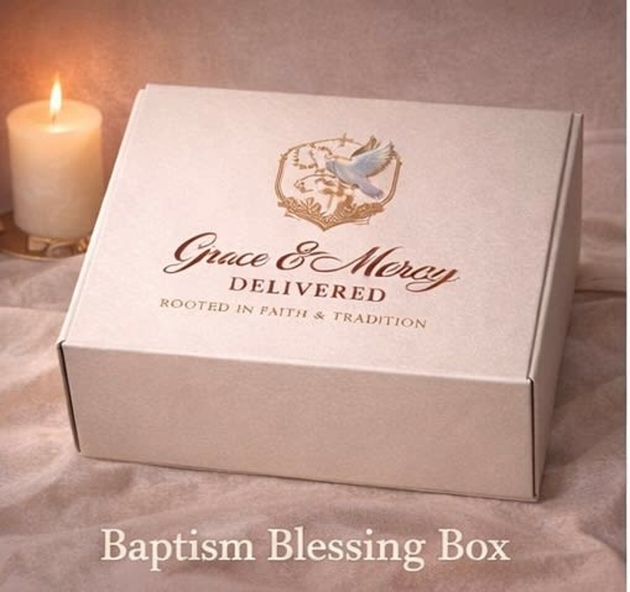 Baptism Blessing Box