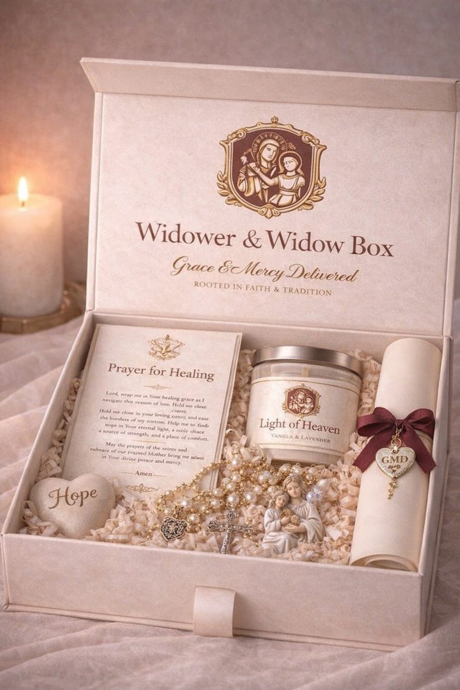 Comfort for Widow or Widower Gift Box