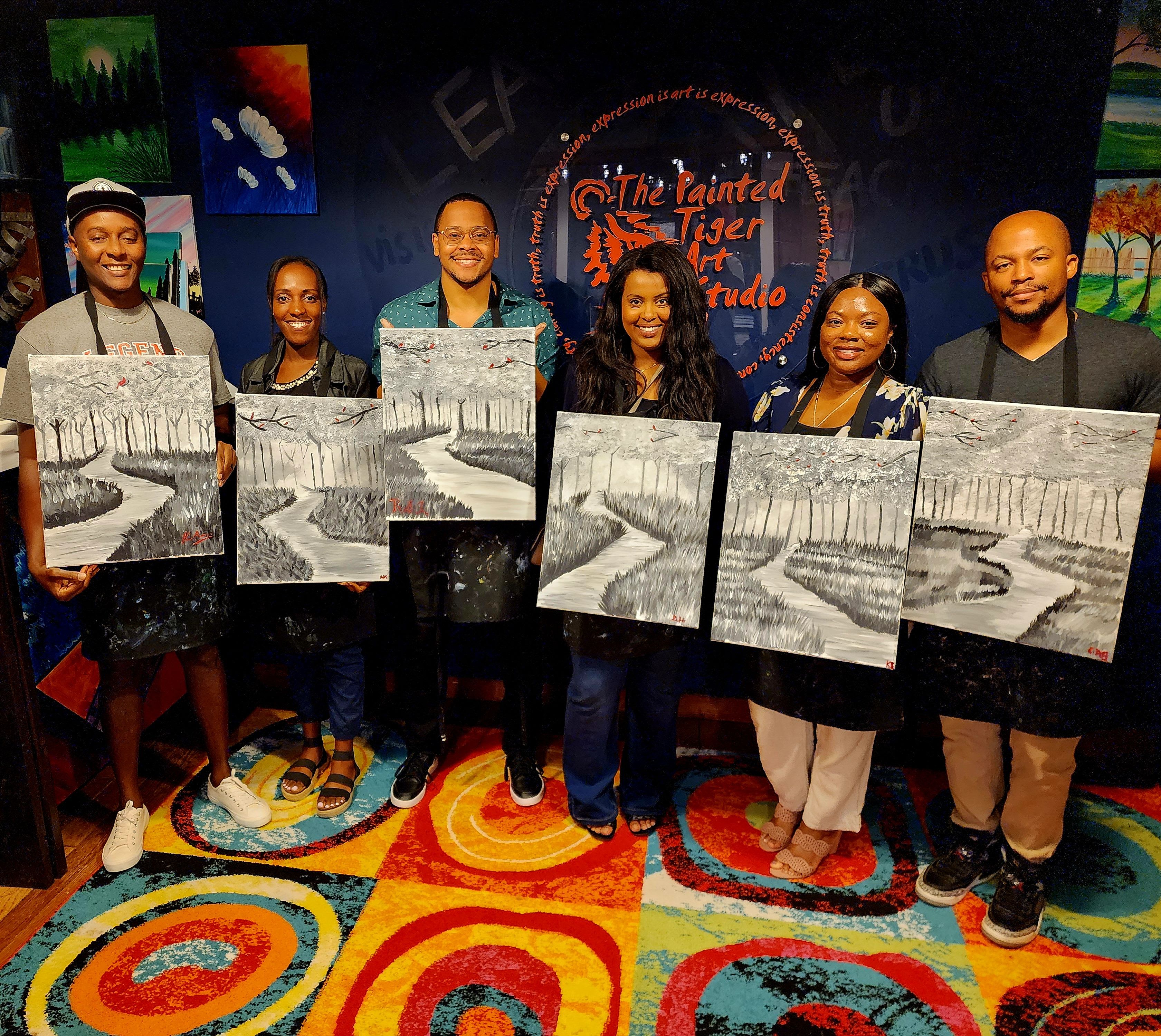 Painted Tiger Art Studio Event 1