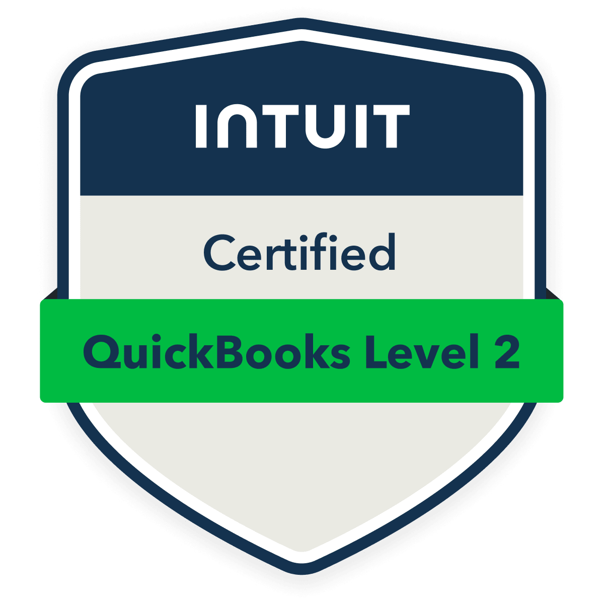 QuickBooks Level 2 Certified