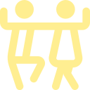 People dancing.