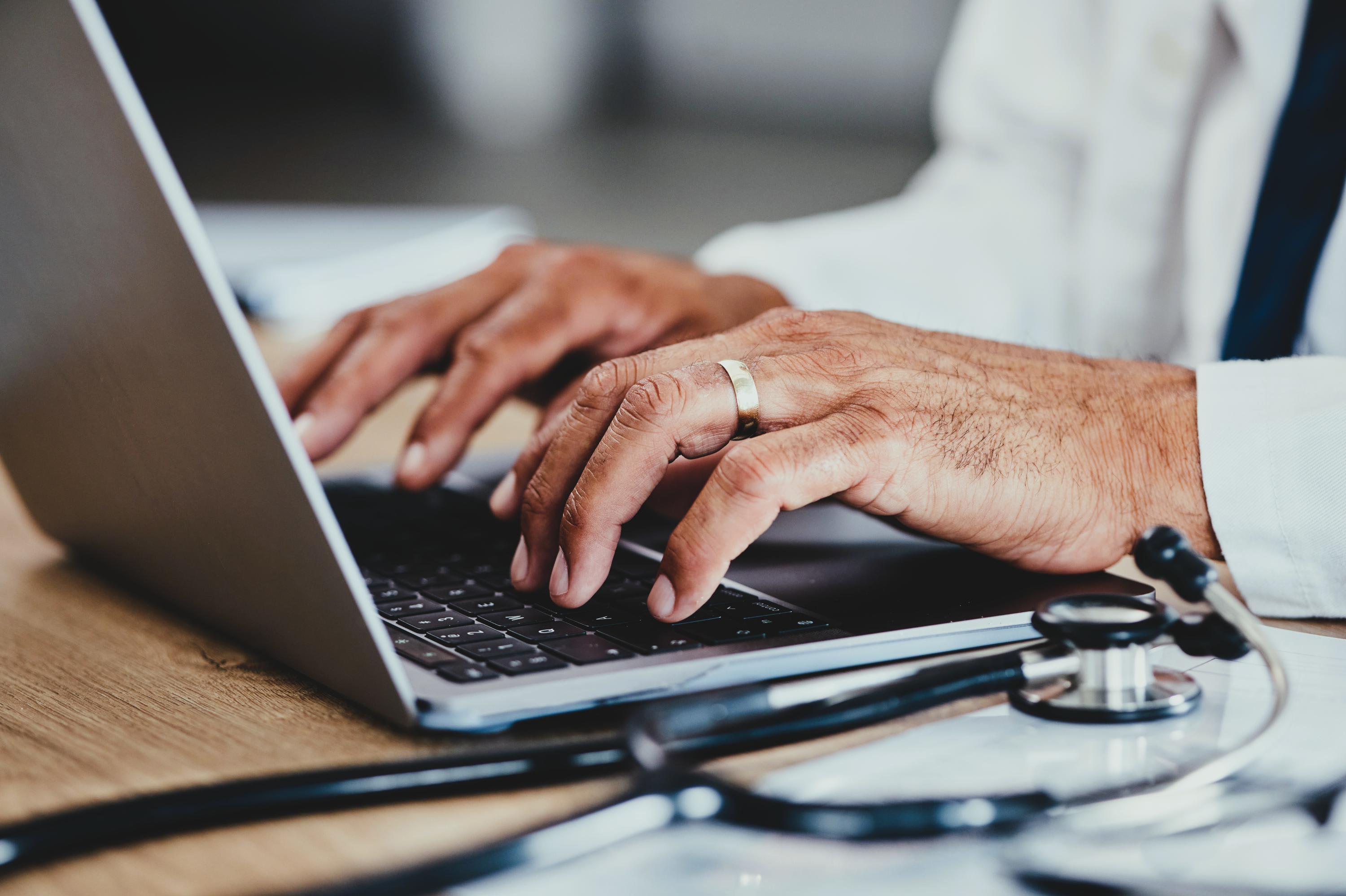 doctor laptop