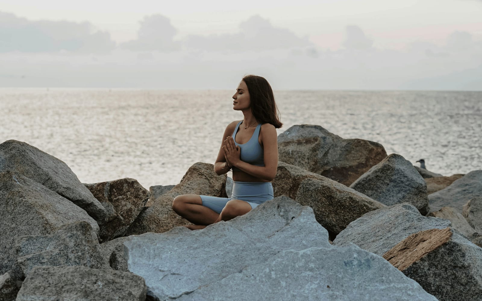 Beach meditation and sound healing