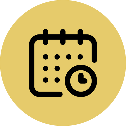 Flexible working hours icon