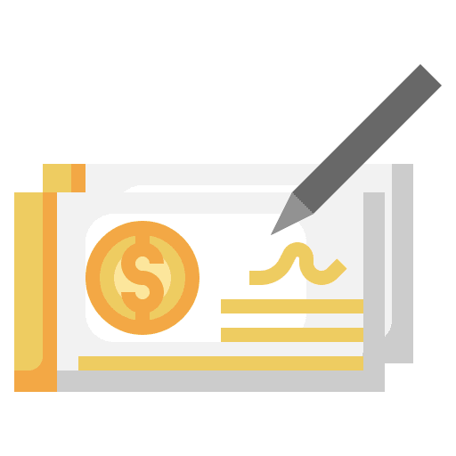 Check payment icon