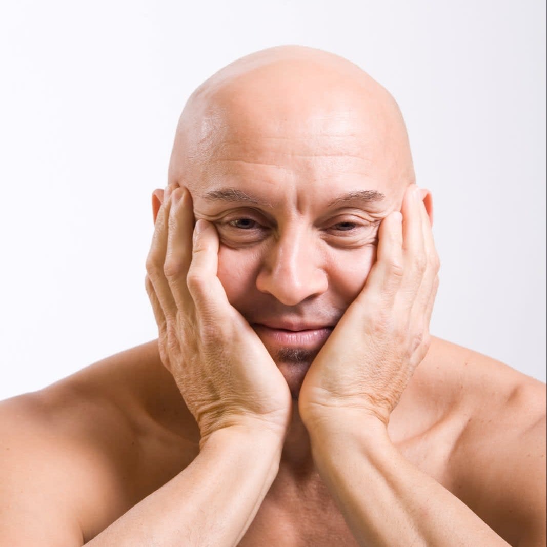 Head and Face Shave Routine