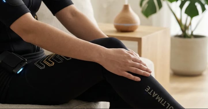 EMS suit fat burning workout