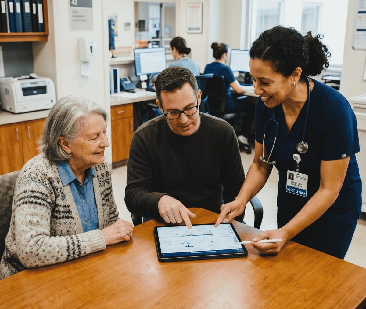 BloomCare Patient and Caregiver Longitudinal Support Journey
