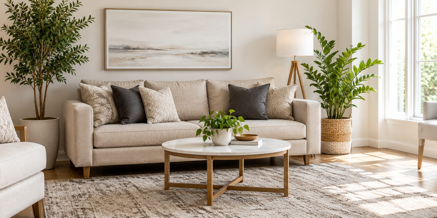 Renovated living room